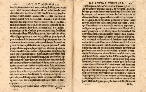 Pages from an early 16th century book