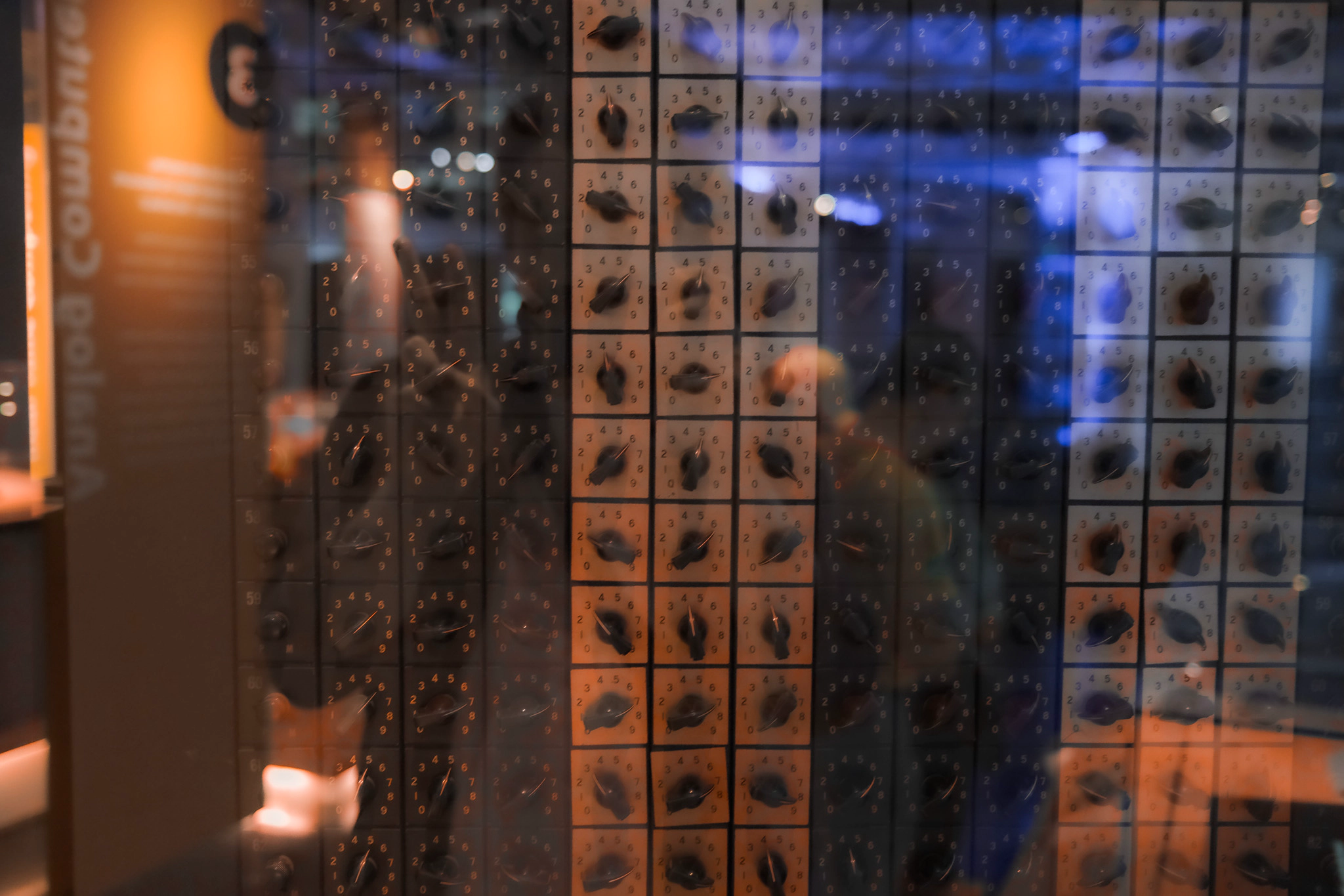 A photograph of the ENIAC